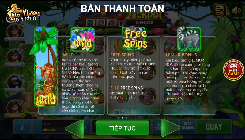 Cách chơi Apec Go Wild TDTC chi tiết